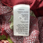 Free People Summer Picnic Printed Mini Dress Raisin Combo Brown Floral Brown Photo 10