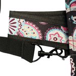 NWT Snapster Walker Bag Folding Walkers Accessories Bag Mardi Gras Noir Black Photo 3