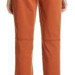 NEW Derek Lam 10 Crosby Therese Straight Leg Pants Cinnamon Size 14 Curvy $375 Brown Photo 1
