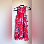 Loft Ann Taylor  Petite Ruffle Tiered Floral Dress Photo 1