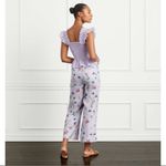 Hill House  The Skylar Pant Sea Creatures Linen Photo 1