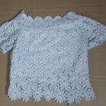 Handmade  Vintage Floral Lace Shirt Size XS Photo 6