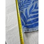 MOTHER Superior Wide Leg Jeans Blue Leaf Butterfly Print Light Wash size 26 Photo 10