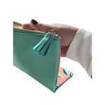 Rachel Pally  Reversible Clutch Pink/Green Photo 7