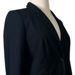 Ann Taylor Black Blazer Slim Notch Lapel 2 Button Pockets Women’s Plus Size 14 Photo 6