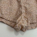 J.Crew Women’s  PJ shorts, animal print size large Photo 2