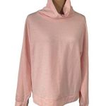 Avia Fleece Athletic Top Sweatshirt Funnel Neck Pink Size 2X Stretch Photo 0