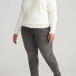 Universal Standard  NWT Better Than Wool Keyhole Sweater Tusk Sz 0/00, Sz 4XS Photo 3