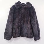 CARLUCCI Designed in Paris Vegan Fur Jacket Size M Photo 0