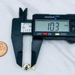 ✨ 14k solid gold pendant eye ✨ Photo 3