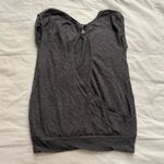 Grey Roberto Collina angora blend knit top with cutout draped open back Gray Size XS Photo 3