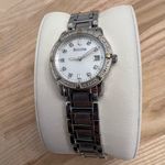Bulova Ladies Watch Marine Star Genuine Diamonds White Pearl Dial 96R105 Photo 1