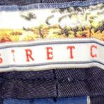 HAVANA JACKS CAFE Stretch capris navy button zipper closure mid rise size 12 Blue Photo 4