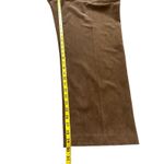 VTG Judith Hart Suede Feel Trousers Monochrome Chocolate Brown 18W Straight Leg Photo 7