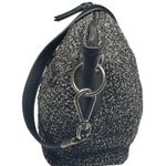 The Sak new ᯾ Indio Small Crochet Tote Handbag Bag ᯾ Urban Static Charcoal Knit Photo 6