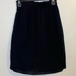 SheIn  Paperbag Waist Belted Skirt Black Size Medium (6) Photo 0
