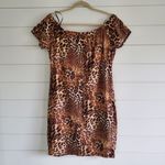 Forever 21 +, Leopard print stain mini dress, ‎size 2X Photo 3