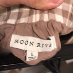 Moon River NWOT  gingham plaid skirt fringe trim Photo 2