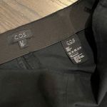 COS Slim Black Strwtch Pants with Ankle Zippers Size US 12 Photo 6