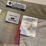 Columbia  Sportswear Size 8 Womens Tie Dye Tye Pants Slacks Straight Khaki Photo 2