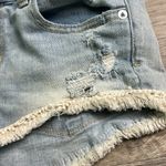 American Eagle  Outfitters Shortie Stretch Light Wash Denim Short Shorts Size 2 Photo 5