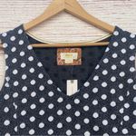 Anthropologie NWT Maeve Jacquard Knit Polka Dot Tank Top Sz XL Photo 3