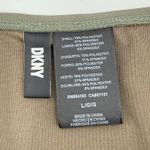 DKNY Bikini Bottoms Size Large Moss Green Seamed High Waist NWT Swim Beach Photo 5