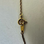 Trifari  vintage gold tone flower pendant necklace Photo 8