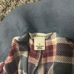 Aeropostale  Blue and Purple Plaid Pants Photo 1
