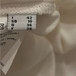 Pinko Silk Satin Stretch Cream V Photo 6