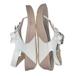 FitFlop Floretta Fluer Slingback Sandal Mule Cream Tan 100% Leather Size 8 Photo 5
