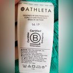 Athleta Echo Cropped Pants, Elastic Waist, Pull-on, Green, Women’s 14/P L, NWT Photo 7