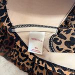 Merona  Leopard Print Push Up Padded Tube Top Tank Flowy Shirt Women’s Sz M EUC Photo 3