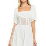 Lani the Label Tiffany Dress Corset Babydoll Milkmaid Mini Dress Photo 1
