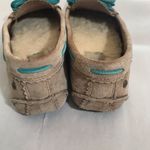 UGG  Brown Suede Leather Shoes Moccasins Women’s Size 5 Photo 3