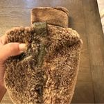 Tory Burch  Brown Shearling Wedge Boots Photo 6