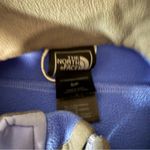 The North Face  Apex Bionic Soft‎ Shell Hooded Periwinkle Blue Jacket Full Zip S Photo 4