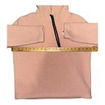 FILA  Womens Josephine Pink Sherpa Cropped Hoodie, Small Photo 5