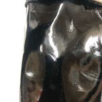 Vintage shiny patent black 1960s go Photo 11