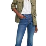 Pilcro and the Letterpress  High Rise Flare Cropped Jeans Button Fly size 32 Photo 1