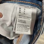 American Eagle NWT  Super Stretch Hi Rise Mini  Distressed Denim Skirt Photo 7