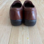 Clarks NWOB Cora Viola leather Loafers Size 7.5 Brown Leather Comfort Shoes Photo 8