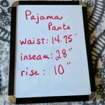 Belk Plaid Pajama Pants Joggers Red Navy Blue New Directions  Medium Womens Comfy Photo 6