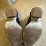 Sol Sana Black Slip On Heel Ankle Boots  Photo 4