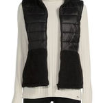 Calvin Klein  Puffer Vest‎ Fleece Trim Full Zip Black L Photo 0