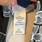 Swimsuits For All Black White Floral Cover Up Dress Size 40 Photo 6