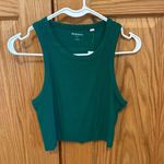 PacSun Green Cropped Tank Top  Photo 0