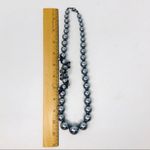 🆕 Stylish silver metallic necklace Photo 4