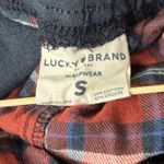 Lucky Brand Pajama Pants Womens Small Red Navy Blue Plaid Casual Loungewear Photo 6