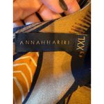 Annah Hariri Dress Women XXL Brown Floral Long Sleeve Maxi Modest Boho Cottage Photo 8